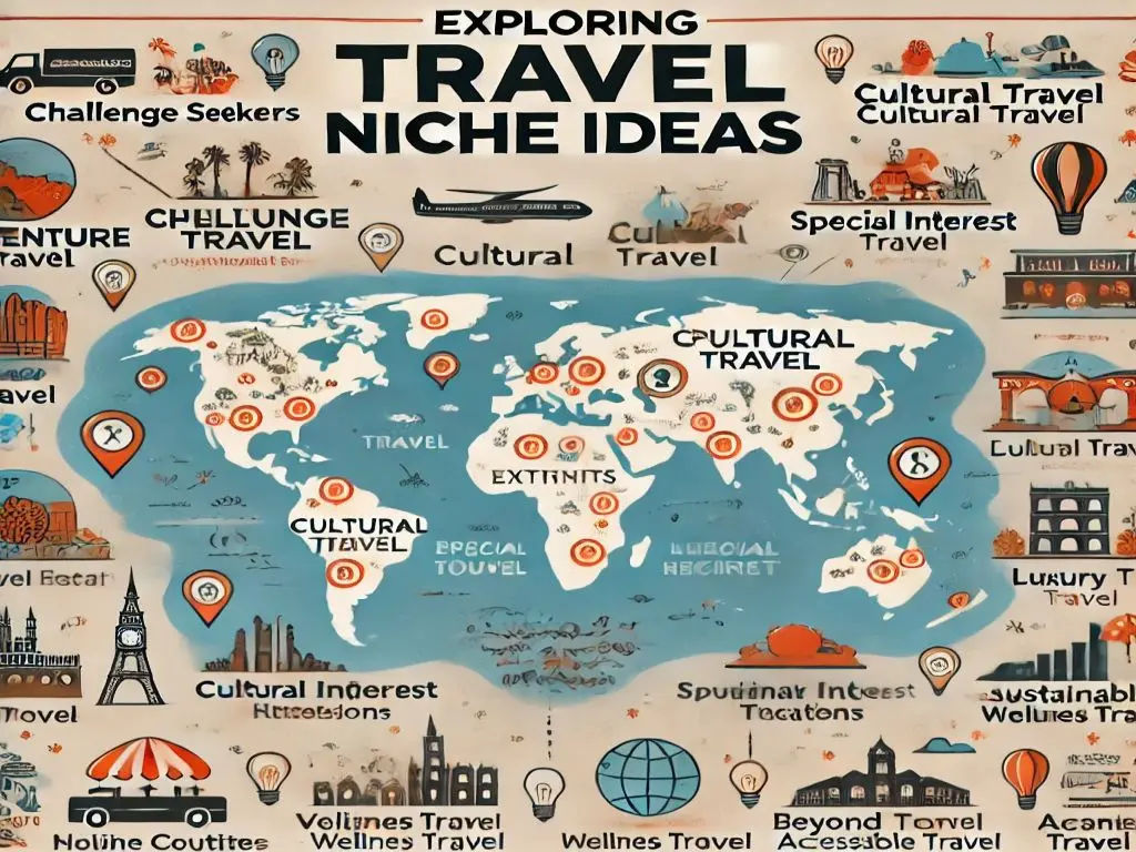 Exploring 6 Travel Niche Ideas for Independent Advisors & Tour Guides